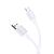  Кабель USB на Micro USB Jokade силиконовый 5A JA029 (white) 