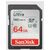  Карта памяти SanDisk Ultra SDSDUNB-064G-GN6IN 64GB SDXC Class 10 UHS-I 