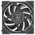 Комплект вентиляторов (3шт.) Lian Li Uni Fan TL LCD 120 Black /12TLLCD3B/ (G99.12TLLCD3B.R0) 120x125x28мм (1.6” LCD, PWM, ARGB, 200-1900об/мин, 27dBa) 