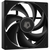  Вентилятор ID-COOLING AF-125-K Trio (3 in 1) 120x120x25мм (PWM, резиновые углы, черный, 500-2000об/мин) Box 