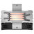  Кулер PentaWave PC-Z04E SRB ARGB LGA115X/1200/1700/AM4/AM5 (TDP 220W, 1*120mm ARGB PWM Fan, 4 тепловые трубки 6мм, 600-1850RPM) 