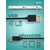  Кабель PERFEO  USB A вилка - Micro USB вилка, 2A, черный, длина 2 м., Micro TWO (U4010) 
