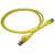  Патч-корд LANMASTER (LAN-PC45/U5E-2.0-YL) LSZH UTP кат.5e, 2.0 м, желтый 
