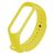  Ремешок силиконовый Krutoff для Xiaomi Mi Band 5/6 (yellow) 