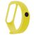  Ремешок силиконовый Krutoff для Xiaomi Mi Band 5/6 (yellow) 
