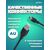  Кабель PERFEO  USB2.0 A вилка - Mini USB вилка, длина 1 м. (U4301) 