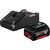  Батарея аккумуляторная Bosch GBA 18В 4Ач Li-Ion (З/У в компл.) (1600A01B9Y) 