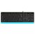  Клавиатура A4Tech Fstyler FKS10 черный/синий USB (FKS10 BLUE) 