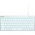  Клавиатура A4Tech Fstyler FX61 белый USB slim LED (FX61 White) 