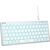  Клавиатура A4Tech Fstyler FX61 белый USB slim LED (FX61 White) 