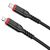  Кабель USB-C HOCO X59 Victory Type-C - Lightning, 20W, 1 м, черный 