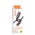  Кабель USB-C HOCO X59 Victory Type-C - Lightning, 20W, 1 м, черный 