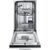  Встраиваемая посудомоечная машина SAMSUNG DW50R4040BB/WT 
