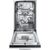  Встраиваемая посудомоечная машина SAMSUNG DW50R4040BB/WT 