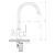  Смеситель для кухни ZORG Sanitary (ZR 317 YF-33) хром 