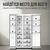  Холодильник многокамерный TESLER RSD-537BI Sparkling white 