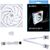  Вентилятор Lian Li Uni Fan TL LED 140 White /14TL1W/ G99.14TL1W.R0/ 140x144x28мм (PWM, ARGB, 200-1800 об/мин, 29dBa) 