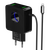 СЗУ 2USB 2.1A для Lightning 8-pin со встроенным кабелем и LED подсветкой More choice NC48i (Black) 