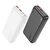  Внешний аккумулятор 20000mAh 2USB+ Type-C 3.0A PD 22.5W c LED-индикатором Hoco J101A (Black) 