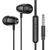  Наушники вкладыши AUX разъём с МК длина 1.2м Borofone BM57 (Black) 