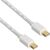  Кабель аудио-видео Buro 1.2v miniDisplayport (m)/miniDisplayport (m) 2м. Позолоченные контакты белый (BHP MDPP-2) 