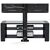  Стойка для ТВ HOLDER TV-32110 черный матовый+черное стекло 