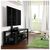  Стойка для ТВ HOLDER TV-32110 черный матовый+черное стекло 