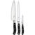  Набор ножей кухон. Victorinox Forged Chefs (7.7243.3) компл.:3шт черный подар.коробка 