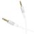  Аудиокабель BOROFONE BL19 AUX Jack 3.5 (m) - Jack 3,5 (m), 1 м, белый 