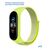 Ремешок нейлоновый Great Case Sport для Xiaomi Mi Band 3/4/5/6/7, 260мм, на липучке, лимонный желтый (12) 