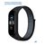  Ремешок нейлоновый Great Case Sport для Xiaomi Mi Band 3/4/5/6/7, 260мм, на липучке, темно-синий (6) 