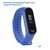  Ремешок силиконовый Great Case Sport для Xiaomi Mi Band 3/4, 250мм, на кнопке, синий (2) 