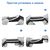  Ремешок силиконовый перфорированный Great Case Sport NK для Xiaomi Mi Band 3/4, 250мм, на кнопке, темно-синий+белый (11) 
