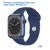  Ремешок силиконовый Great Case Sport для Apple Watch 38/40/41 мм, 225мм, на кнопке, темно-синий (20) 
