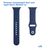  Ремешок силиконовый Great Case Sport для Apple Watch 38/40/41 мм, 225мм, на кнопке, темно-синий (20) 