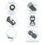  Ремешок силиконовый перфорированный Great Case Sport NK для Apple Watch 42/44/45/49 мм, 235мм, на кнопке, мятный+зеленый (28) 