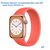  Ремешок-браслет силиконовый Great Case Solo Loop для Apple Watch 38/40/41 мм, M(135мм), оранжевый (1) 