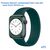  Ремешок-браслет силиконовый Great Case Solo Loop для Apple Watch 38/40/41 мм, S(128мм), зеленый кактус (11) 