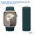  Ремешок-браслет силиконовый Great Case Solo Loop для Apple Watch 38/40/41 мм, S(128мм), зеленый кактус (11) 
