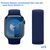  Ремешок-браслет силиконовый Great Case Solo Loop для Apple Watch 38/40/41 мм, M(135мм), синий (13) 