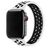  Ремешок-браслет силиконовый перфорированный Great Case Solo Loop для Apple Watch 42/44/45/49 мм, L(155мм), белый+черный (10) 