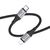  Кабель USB-C HOCO X102 Fresh Type-C - Lightning, 27W, 1 м, черный 