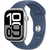  Smart-часы Apple Watch Series 10 A2999 MWWM3ZP/A 46мм 2.1" OLED корп.серебристый Sport Band рем.синий разм.брасл. 160-210мм 