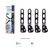  Удлинитель для кронштейнов Kromax ADAPTER-200 black (80шт/уп) 