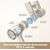  Пылесос Dreame Trouver S3 Detect Aqua (VTV20A) золотистый/серый 