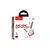  Беспроводные Bluetooth-наушники Hoco TWS EQ16 Shine ANC+ENC (red) (229413) 