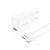  СЗУ Foneng EU54, 3A (1USB) + кабель Type-C (White) 