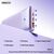  Аккумулятор внешний резервный REMAX Kiyuan Series 20W+22.5W PD+QC Fast Charging Power Bank 10000mAh RPP-5 (фиолетовый) 
