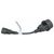  Кабель / SCUT IEC320 to Type-F / Powercom SCUT IEC-320 C14 to Socket Type-F 250V 10A 
