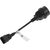  Кабель / SCUT IEC320 to Type-F / Powercom SCUT IEC-320 C14 to Socket Type-F 250V 10A 